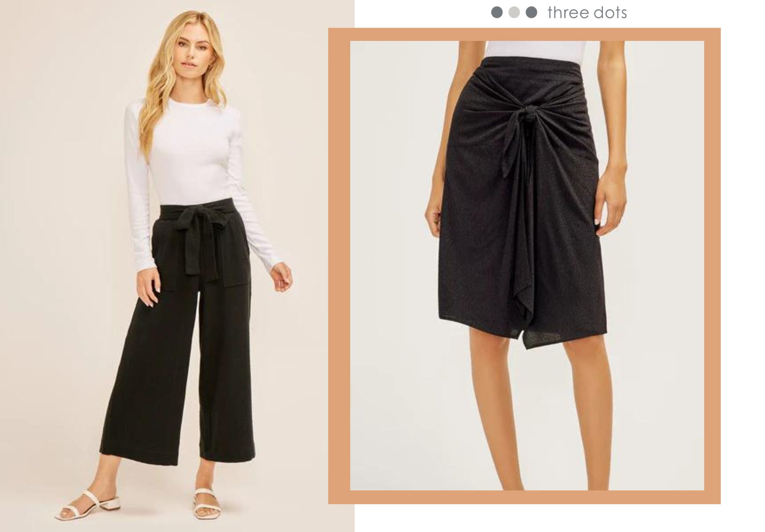 Effortless Weekend Style: Relax and Unwind in Three Dots Comfort