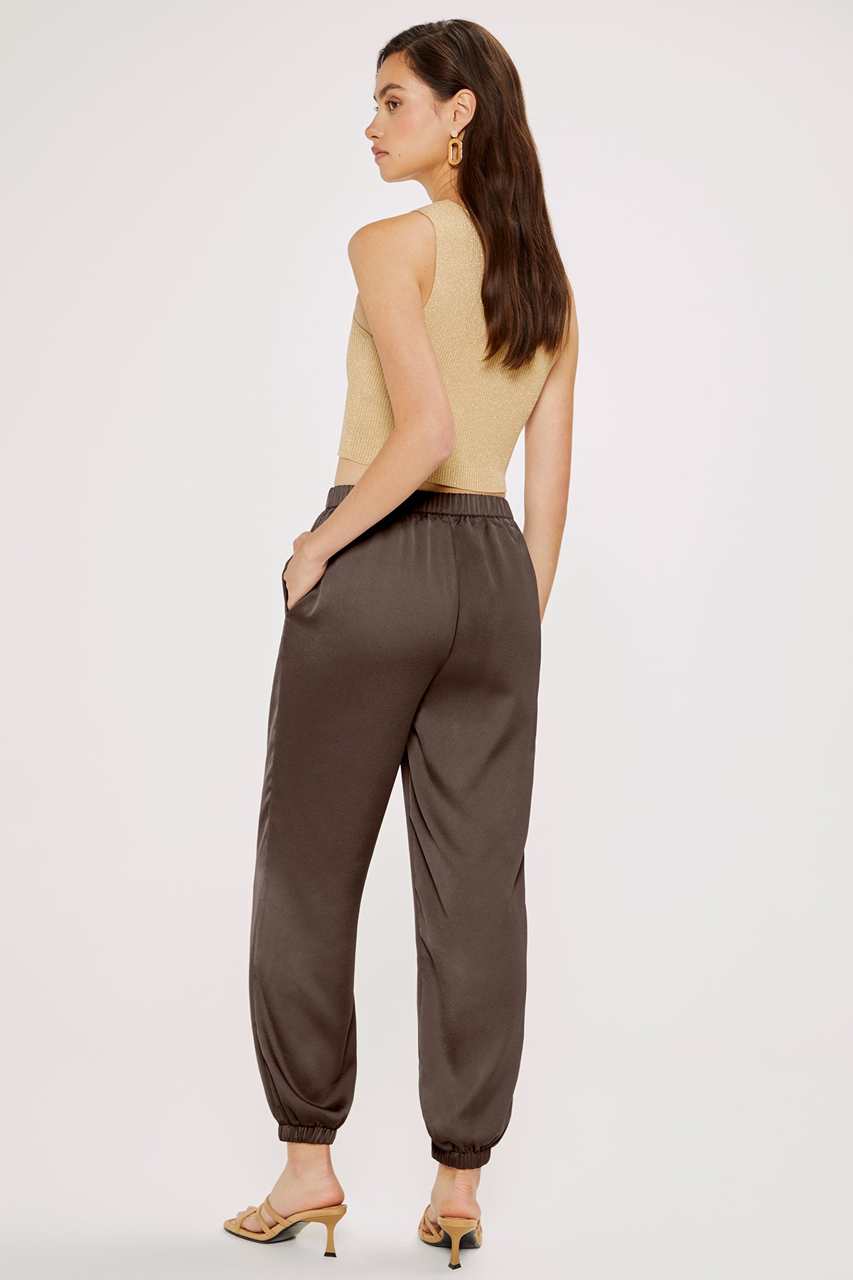 Mila Jogger | Chocolate Brown