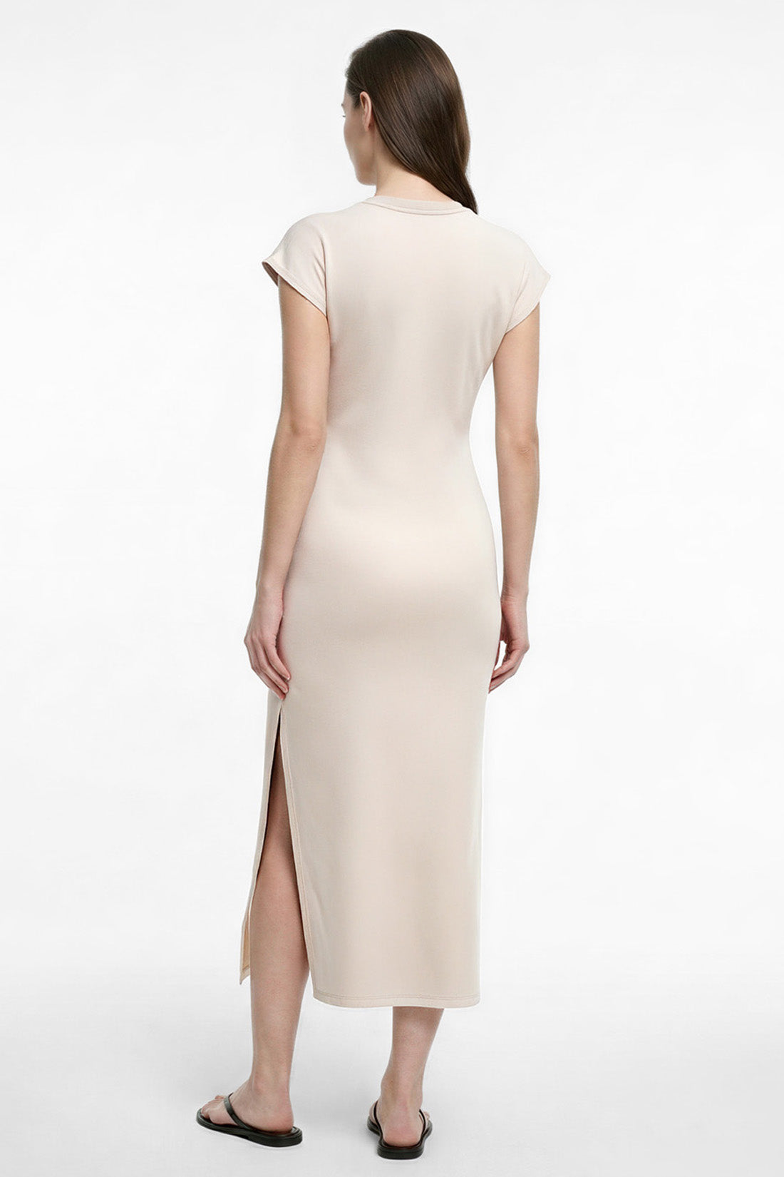 Anita Midi Dress | Plaza Taupe