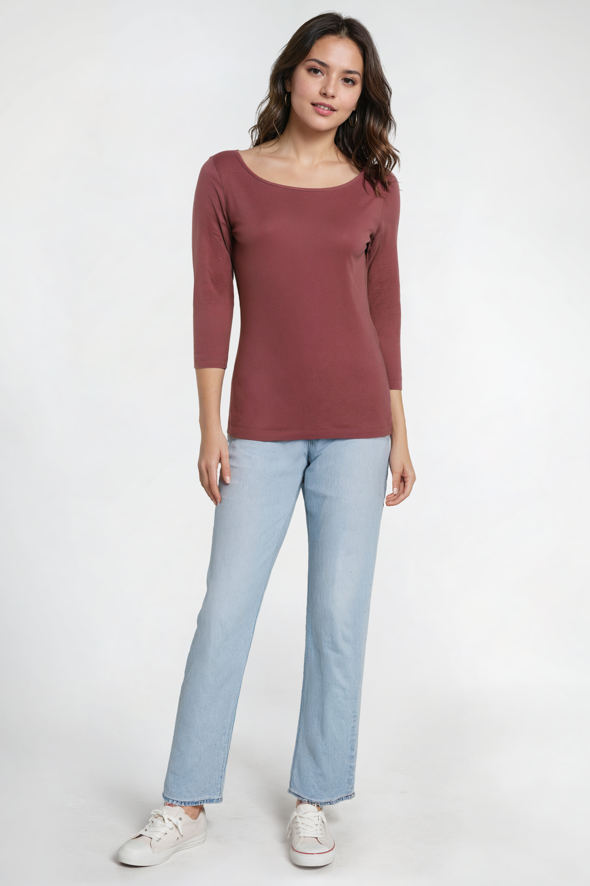 3/4 Sleeve British Tee | Nocturne