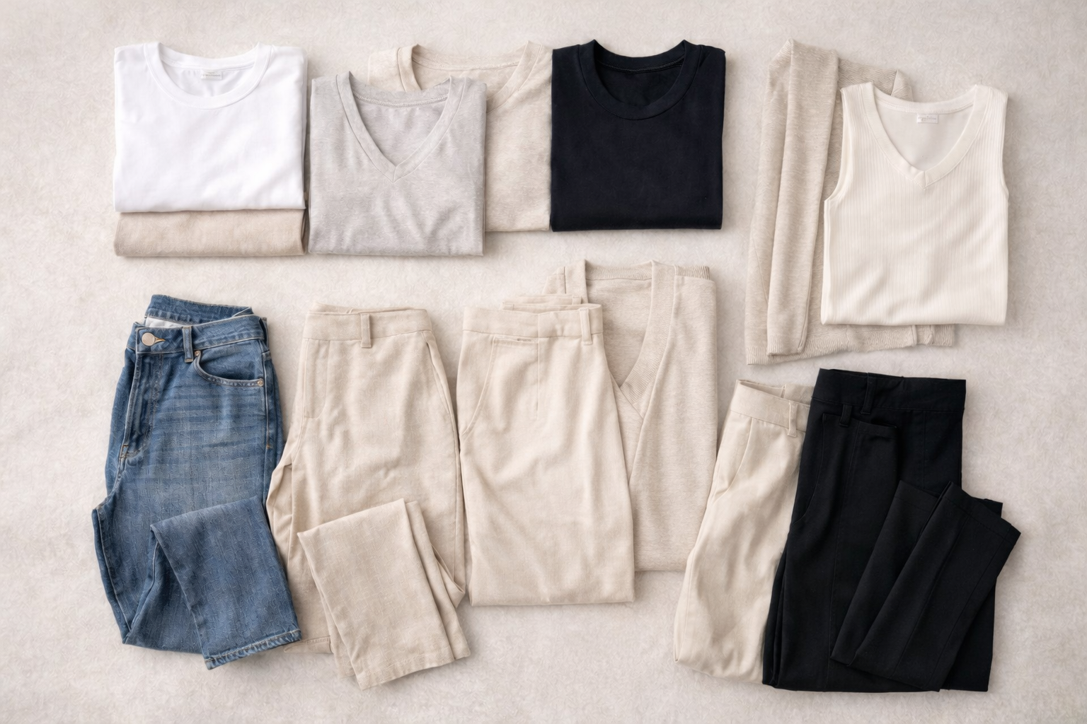 How to Build a Capsule Wardrobe with Three Dots Basics