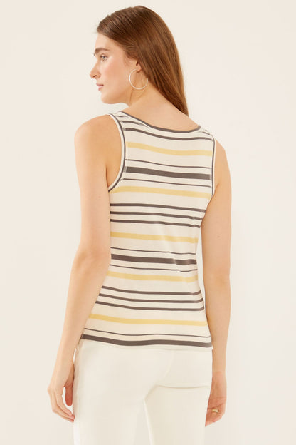 1X1 Stripe Tank