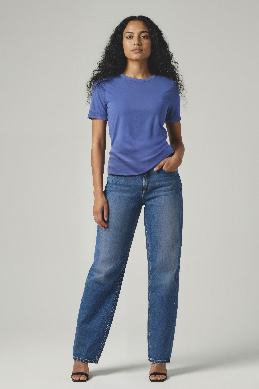 Crew-Neck Short Sleeve Tee | Coastal Fjord