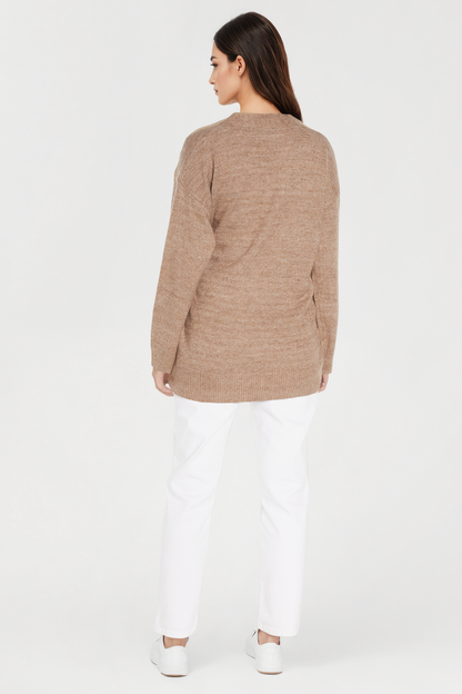 Jo Wrap Cardigan | Taupe Gray– Three Dots Jo Wrap Cardigan | Taupe Gray– Three Dots