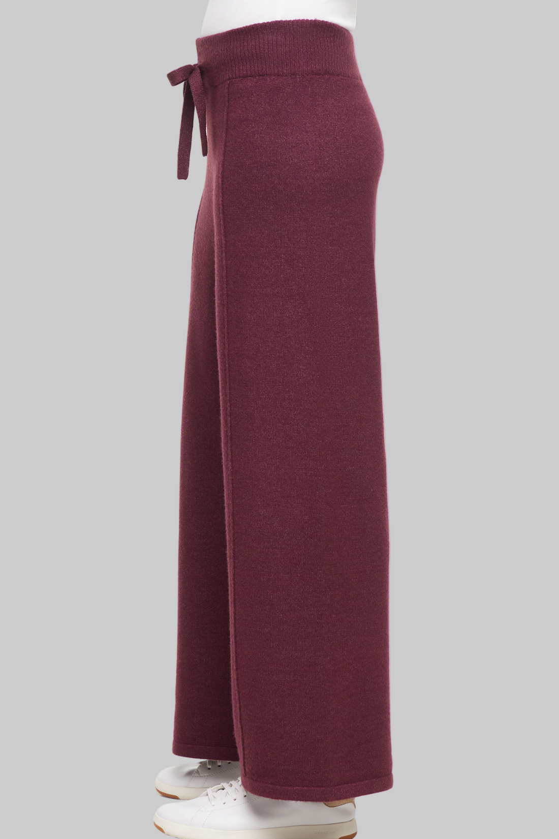 Ally Wide Leg Pant | Heather Fig