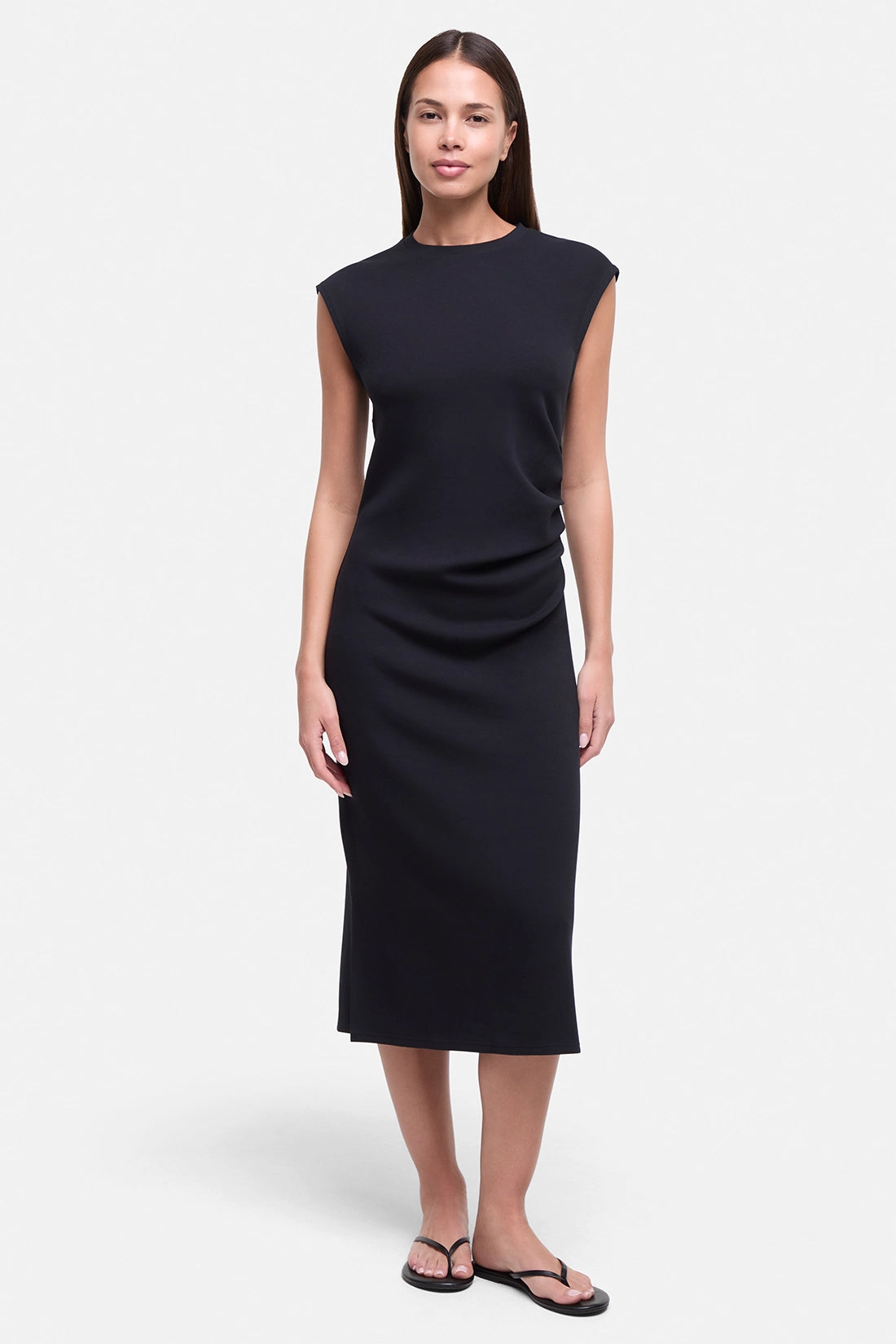 Karissa Midi Dress | Black Beauty