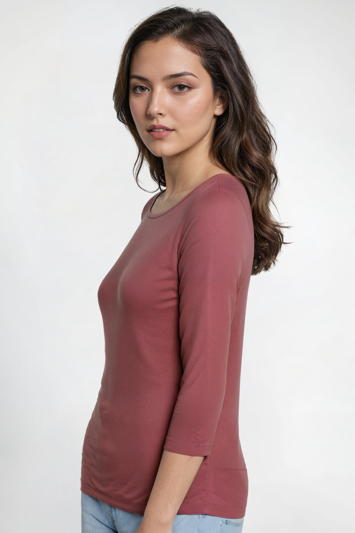3/4 Sleeve British Tee | Nocturne