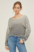 BLACK PRISTINE GRADATION STRIPE