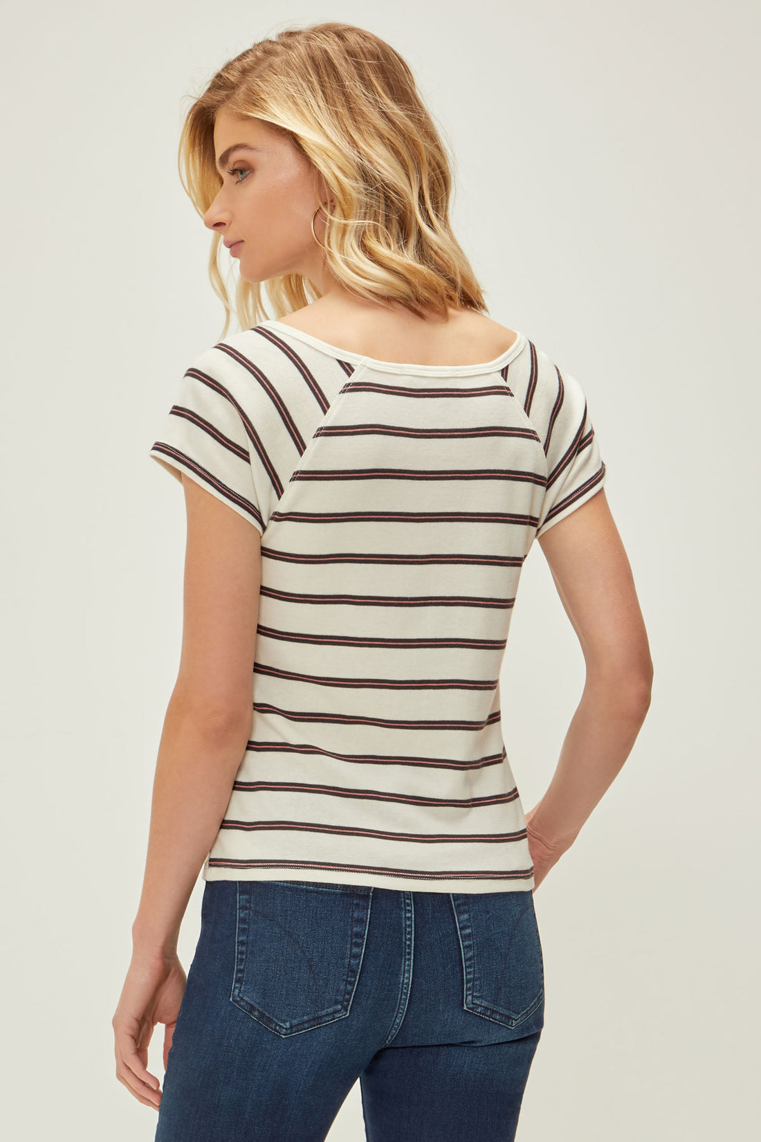 BLACK PRISTINE STRIPE